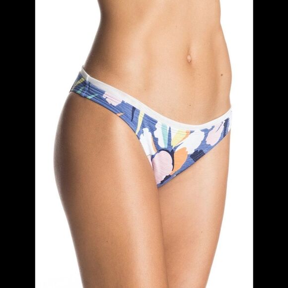 NWT Roxy Women's Noosa Floral Surfer Bikini Bottom $40 M - Picture 1 of 7